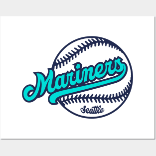Mariners Classic Retro Posters and Art
